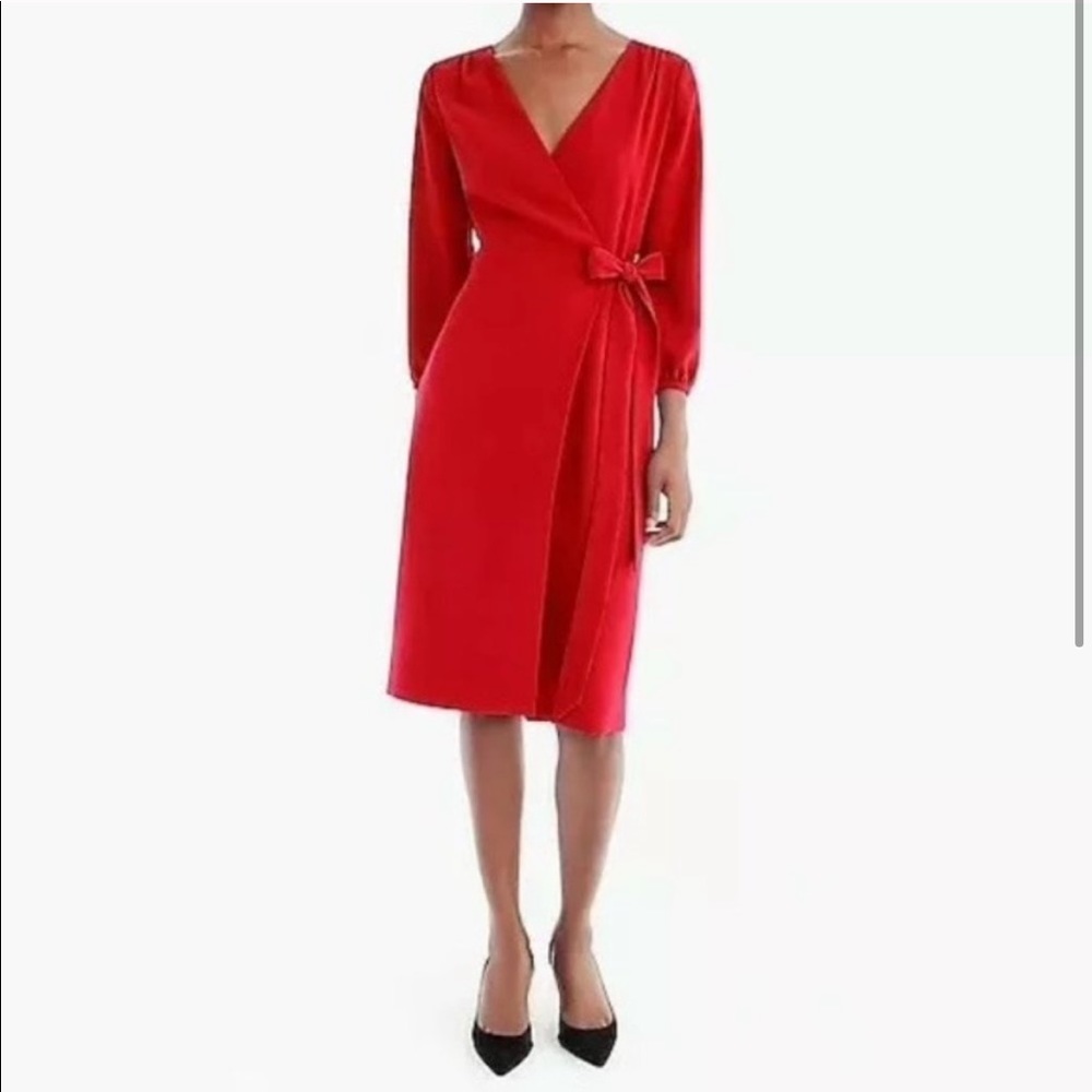 Jcrew wrap dress NWT